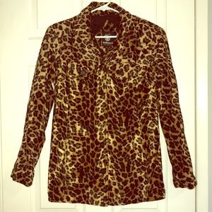 Furry Leopard Jacket